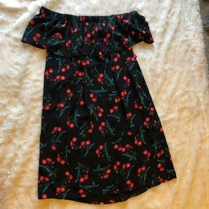 Vince Camuto Havana Off the Shoulder Dress NWT